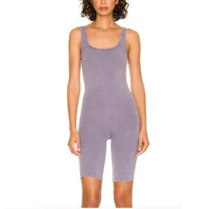 Free People Movement Nightingale Purple Hot Shot Romper | Size XS